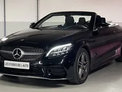 Noir Utilisé 2019 Mercedes C200 AMG line Cabriolet | 33 950 € (Prix juste)
