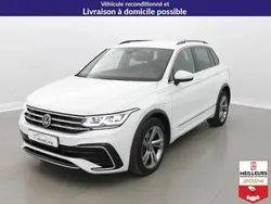 Blanc Utilisé 2021 VW Tiguan R-line SUV | 33 900 € (Prix assez cher)