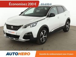 Blanc Utilisé 2017 Peugeot 3008 GT-line SUV | 15 490 € (Prix juste)