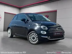 Noir Utilisé 2016 Fiat 500C Lounge Cabriolet | 9 970 € (Prix juste)