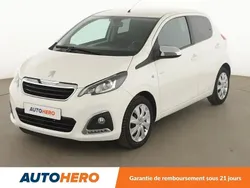 Blanc Utilisé 2019 Peugeot 108 Style Citadine | 8 590 € (Bon prix)