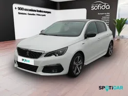 Blanc Utilisé 2019 Peugeot 308 GT-line Berline | 14 990 € (Prix juste)
