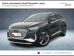 Noir Utilisé 2023 Audi Q4 e-tron S-Line SUV | 55 900 €
