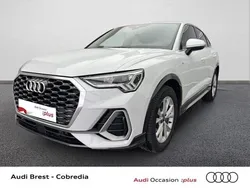 Blanc glacier métallisé Utilisé 2022 Audi Q3 S-Line SUV | 36 990 € (Prix assez cher)