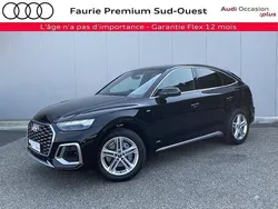 Noir mythe métallisé Utilisé 2022 Audi Q5 Sportback S-Line SUV | 47 990 € (Prix juste)