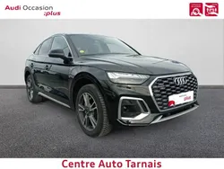 Noir mythe métallisé Utilisé 2023 Audi Q5 Sportback S-Line SUV | 53 789 € (Prix assez cher)