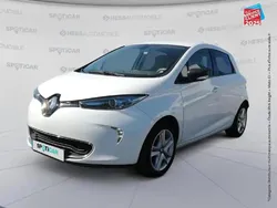 Blanc Utilisé 2018 Renault Zoe Zen Citadine | 8 999 € (Prix assez cher)