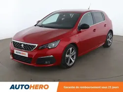 Rouge Utilisé 2017 Peugeot 308 GT-line Berline | 13 690 € (Prix juste)