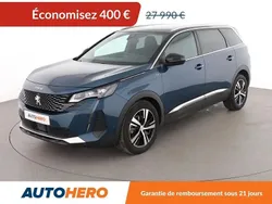 Bleu Utilisé 2022 Peugeot 5008 GT Monospace | 27 590 € (Prix juste)