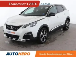 Blanc Utilisé 2017 Peugeot 3008 GT-line SUV | 13 790 € (Prix juste)
