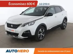 Blanc Utilisé 2017 Peugeot 3008 GT-line SUV | 11 690 € (Prix assez cher)