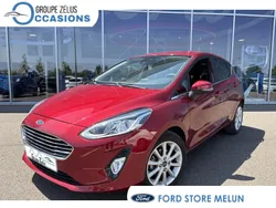 Rouge Utilisé 2017 Ford Fiesta Titanium Citadine | 10 900 € (Prix juste)