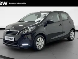 Noir Utilisé 2021 Peugeot 108 Active Citadine | 9 899 € (Prix juste)