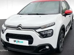 Blanc Utilisé 2022 Citroën C3 PureTech Citadine | 11 280 € (Prix juste)