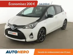 Blanc Utilisé 2017 Toyota Yaris Hybrid Citadine | 14 090 € (Bon prix)