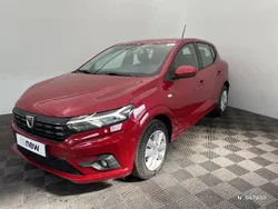 Rouge Utilisé 2022 Dacia Sandero Comfort Citadine | 14 990 € (Prix juste)