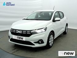 Blanc Utilisé 2023 Dacia Sandero Expression Citadine | 13 390 € (Bon prix)