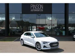 Blanc Utilisé 2024 Audi A3 Sportback Advanced Break | 26 900 € (Super prix)