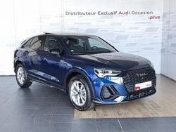 Bleu navarre métallisé Utilisé 2024 Audi Q3 Sportback S-Line SUV | 45 990 € (Prix assez cher)