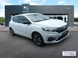 Blanc Utilisé 2024 Dacia Sandero Journey Citadine | 16 490 € (Prix juste)
