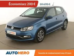 Bleu Utilisé 2017 VW Polo Match Citadine | 10 490 € (Super prix)