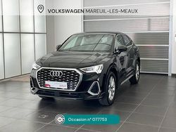 Noir mythe métallisé Utilisé 2021 Audi Q3 Sportback S-Line SUV | 34 990 € (Prix juste)