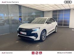 Blanc glacier métallisé Utilisé 2022 Audi Q4 Sportback e-tron S-Line SUV | 41 990 € (Prix juste)