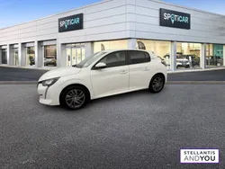 Blanc Utilisé 2021 Peugeot 208 Style Citadine | 12 590 € (Prix juste)