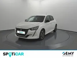 Blanc Utilisé 2022 Peugeot 208 Style Citadine | 15 479 € (Prix juste)