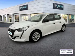 Blanc Utilisé 2022 Peugeot 208 Premium Citadine | 9 990 € (Prix juste)