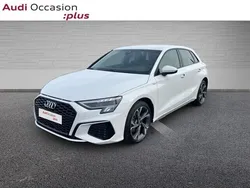Blanc ibis Utilisé 2022 Audi A3 S-Line | 29 420 € (Prix juste)