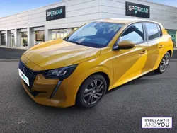 Jaune Utilisé 2021 Peugeot 208 Style Citadine | 13 590 € (Prix juste)