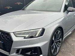 Gris Utilisé 2018 Audi RS4 Comfort Break | 76 900 € (Prix cher)