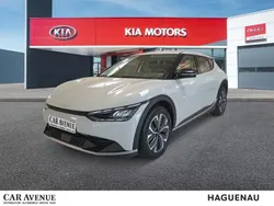 Blanc glacier métallisé Utilisé 2021 Kia EV6 2 SUV | 27 990 € (Prix juste)