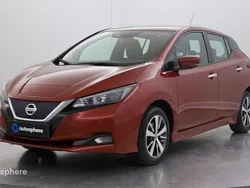 Rouge Utilisé 2021 Nissan Leaf Acenta Citadine | 12 499 € (Prix juste)