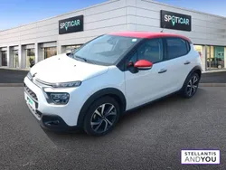 Blanc Utilisé 2022 Citroën C3 Shine Citadine | 13 990 € (Prix juste)