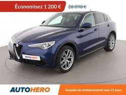 Bleu Utilisé 2018 Alfa Romeo Stelvio SUV | 26 290 € (Prix juste)