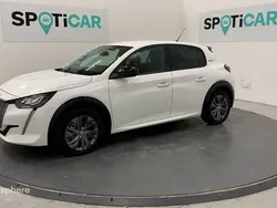 Blanc Utilisé 2022 Peugeot e-208 Style Citadine | 16 499 € (Bon prix)