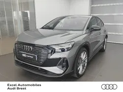 Gris typhon métallisé Utilisé 2024 Audi Q4 Sportback e-tron S-Line SUV | 63 900 €