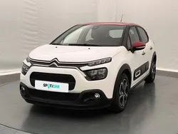Blanc Utilisé 2022 Citroën C3 PureTech Citadine | 11 590 € (Prix juste)