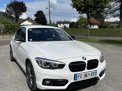 Blanc Utilisé 2018 BMW 118 Sport Line Citadine | 19 400 € (Prix juste)