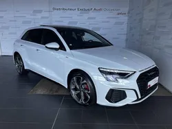 Blanc glacier métallisé Utilisé 2024 Audi A3 Sportback e-tron Competition Berline | 43 490 € (Prix cher)