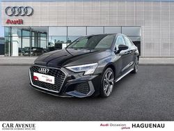 Noir mythe métallisé Utilisé 2024 Audi A3 S-Line Berline | 34 988 € (Prix assez cher)