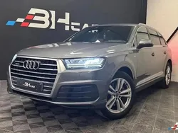 Gris Utilisé 2015 Audi Q7 S-Line SUV | 27 990 € (Prix juste)