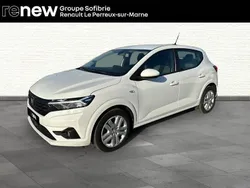 Blanc Utilisé 2021 Dacia Sandero Comfort Citadine | 12 980 € (Prix juste)