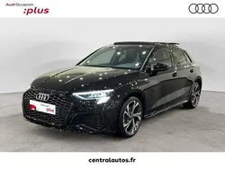 Noir Utilisé 2024 Audi A3 e-tron S-Line Citadine | 37 990 € (Prix assez cher)