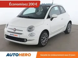 Blanc Utilisé 2019 Fiat 500 Star Citadine | 10 290 € (Prix juste)