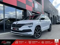 Blanc Utilisé 2019 Skoda Karoq SportLine SUV | 30 990 € (Prix cher)