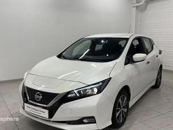 Blanc Utilisé 2022 Nissan Leaf Acenta Citadine | 14 999 € (Prix juste)