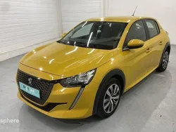 Jaune faro Utilisé 2021 Peugeot e-208 Active Citadine | 13 999 € (Bon prix)